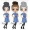 Nurse Character Jute Bag  (Multiple Colour  Options) D2