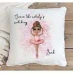 Ballerina Character Cushion  (Multiple Colour  Options)