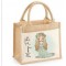 Mum To Be Character Jute Bag  (Multiple Colour  Options) D2