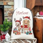 Character ‘Holly & Reindeer’ Christmas Sack (Options) 