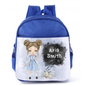 school girl/chalk board back pack 'ARIA' (Custom Options)