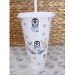 Snowy Animals Cold Cup - Can be personalised. 