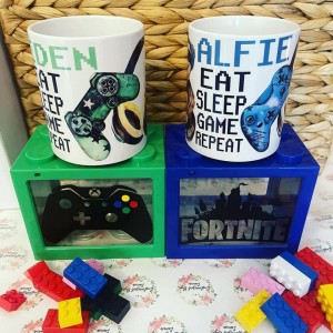 Gaming Gift Set - Money Box & Mug