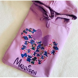 Kids Stitch Hoodie - Personalised (Colour Options)