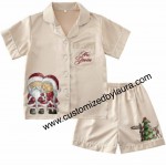 Kids Winter wonderland - Silk Style Pyjamas