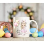 Girls Easter Character Ceramic Mug (Options)