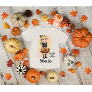 Kids Pumpkin Character T-Shirts  (Girl & Boy options) 