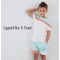 Kids Personalised Short & Tshirt Sets - 5 Colour Options
