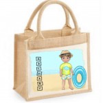 Toddler Beach Boy Jute Bag (Multiple Options) 