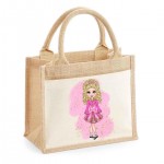 Irish Dance Character Jute Bag  (Multiple Colour  Options) D2