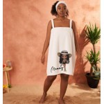 Personalised Adult Wrap Around Towel Dress (options) 