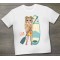 Poppy Character With Paddle Board Tshirt (Custom Options) 