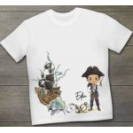 Pirate Jack Character Tshirt (Custom Options) 