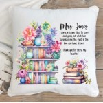 Book Case Cushion  - Thank you gift (Multiple Colour  Options)