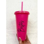 Personalised Glitter Cold Cups (Font & Colour Options)