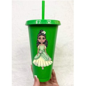 Personalised Tiana Character Cold Cups - (Options)