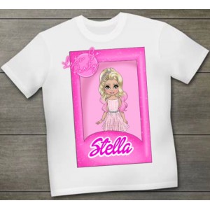 Barbie Character Tshirt (Custom Options) 
