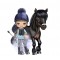 Niah - Our girl equestrian Character with horse Tshirt (Custom Options) 