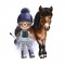 Niah - Our girl equestrian Character with horse hoodie (Custom Options) 