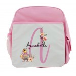 Cute Duckling Initial Backpack