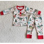 Kids Christmas Dinosaur Pyjamas