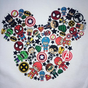 Kids Mickey Super Hero Character Tshirt